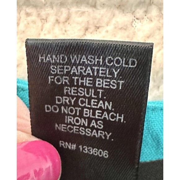 Ashley Stewart Linen Blend Boho Pants Pockets WideLeg  Sea Green Womens 22W - Picture 7 of 11